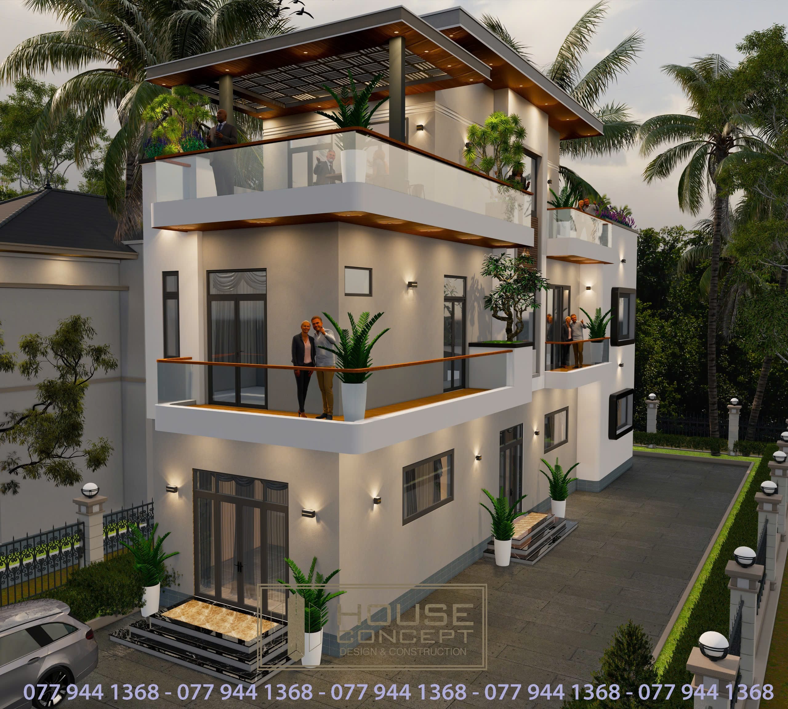 Báo giá dịch vụ xây nhà trọn gói 2025